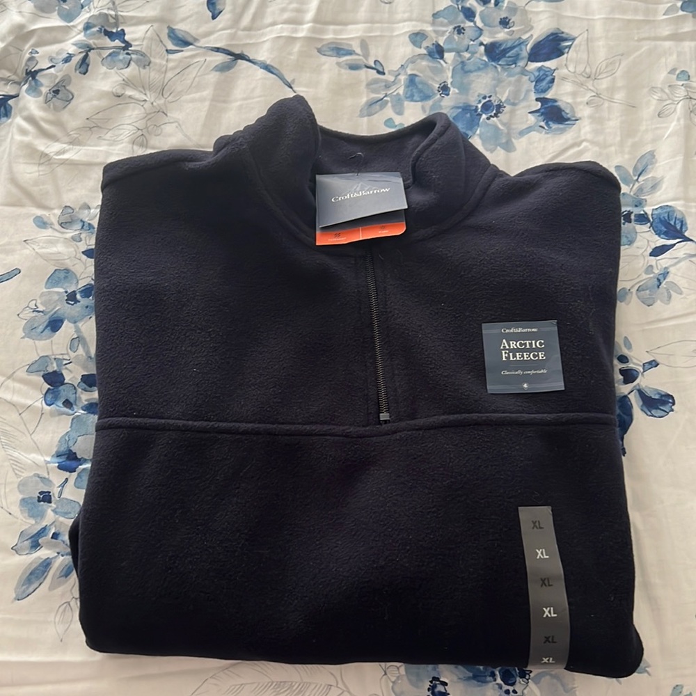 Mens arctic fleece pullover